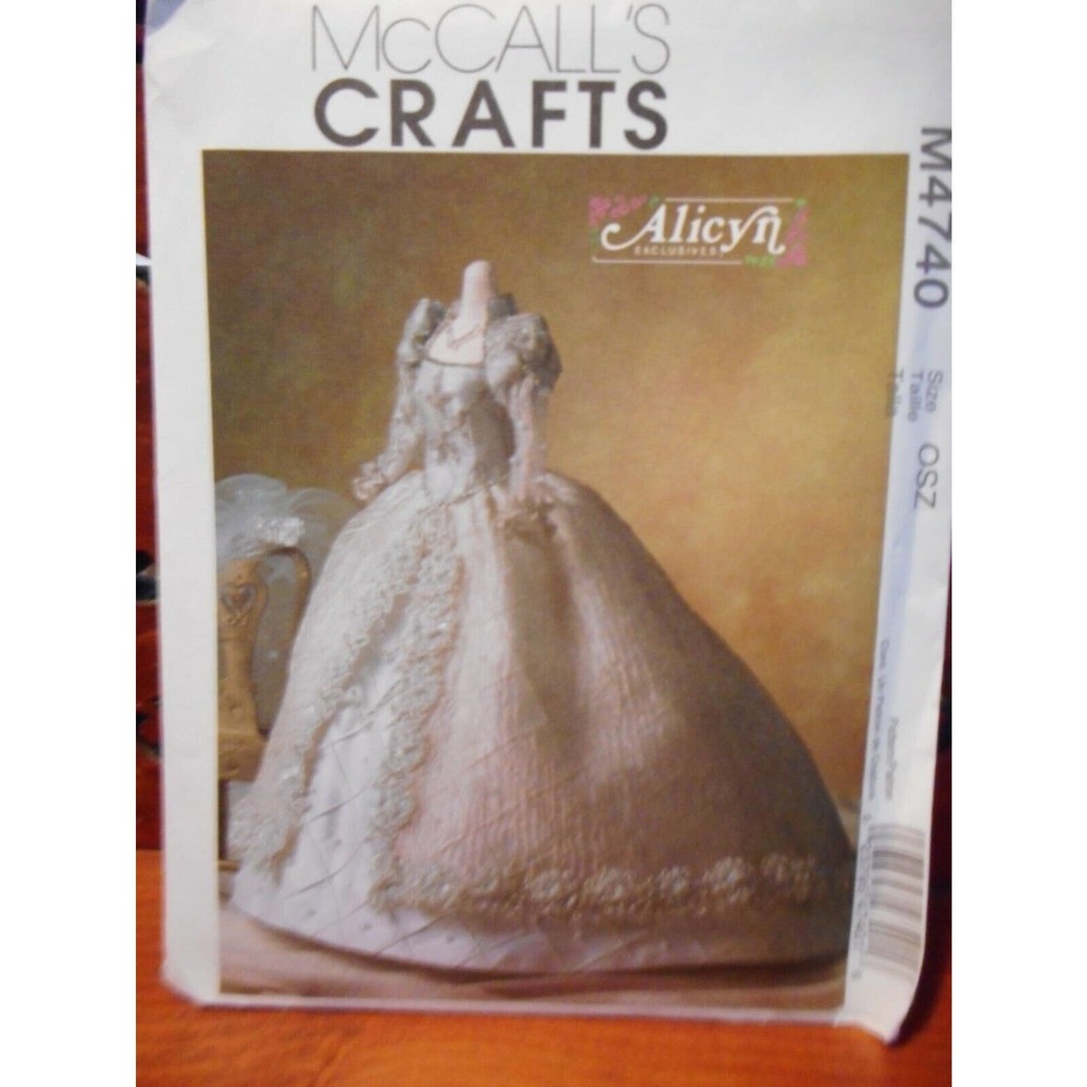 4740 McCall's Crafts Pattern for 11 1/2" doll.... An Alicyn Exclusive